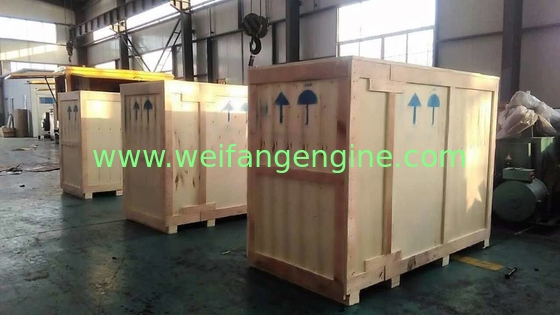 1500rpm Weifang diesel engine K4100D for prime power 24KW /30KVA diesel genset in color green