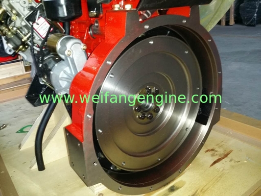 3000rpm ISUZU 4JB1-G1 Diesel Engine 45KW Power For Fire Fighting Pump In Red