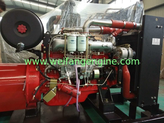 6BD-G Diesel Engine Prime 106KW Power For Fire Fighting Pump In Red 3000rpm