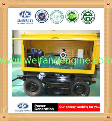 Bộ máy phát điện diesel DCEC loại moóc 60Kva