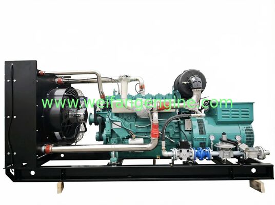Dùng khí 0.3 M3/h Máy phát khí tự nhiên Điện số 18-1080A Điện lượng 200kw Điện lực cho thương mại